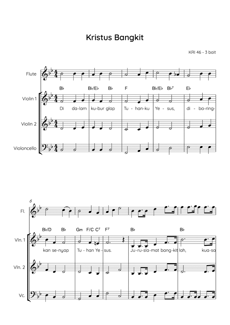 He Lives / Kristus Hidup (arr. Angie Wiranata)