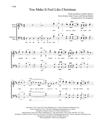 You Make It Feel Like Christmas (arr. Jay Dougherty)