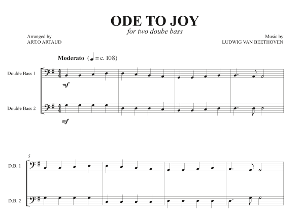 Ode to Joy (arr. Art.o Artaud)