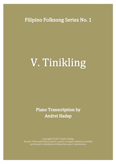 Tinikling - arranged for Piano Solo (arr. Andrei Hadap)