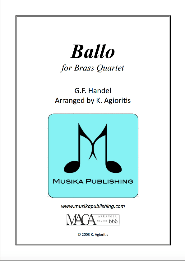 Ballo - for Brass Quartet (arr. Kate Agioritis)