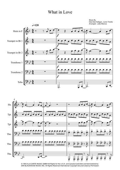 What Is Love (arr. João Marcos Maciel)