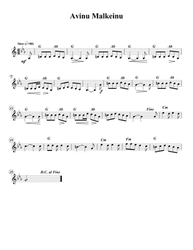 Avinu Malkeinu (arr. Be'eri Moalem)