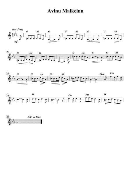 Avinu Malkeinu (arr. Be'eri Moalem)
