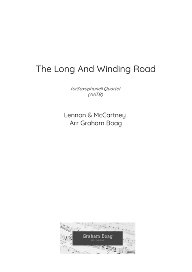 The Long And Winding Road (arr. Graham Boag)