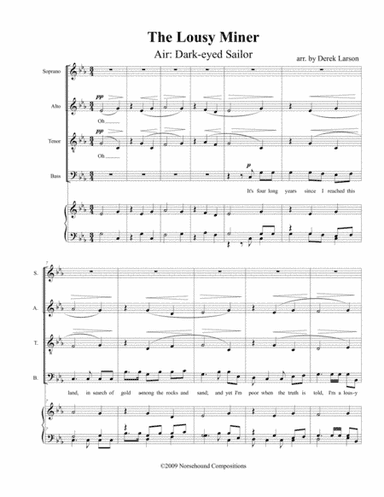 The Lousy Miner (arr. Derek Larson)