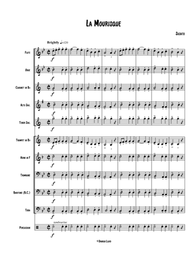 La Mourisque (arr. Darren Lloyd)