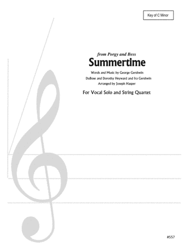 Summertime (arr. Joseph Hasper)