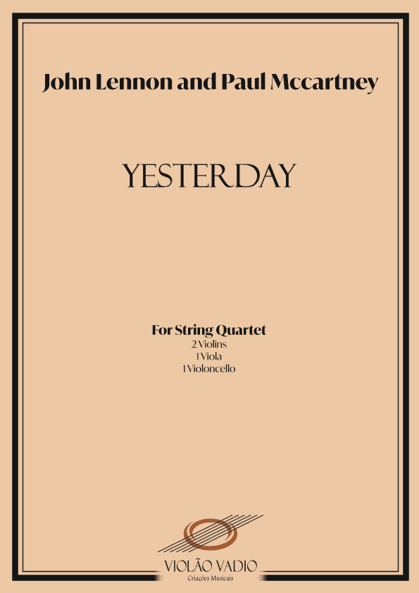 Yesterday (arr. Bisdré Santos)