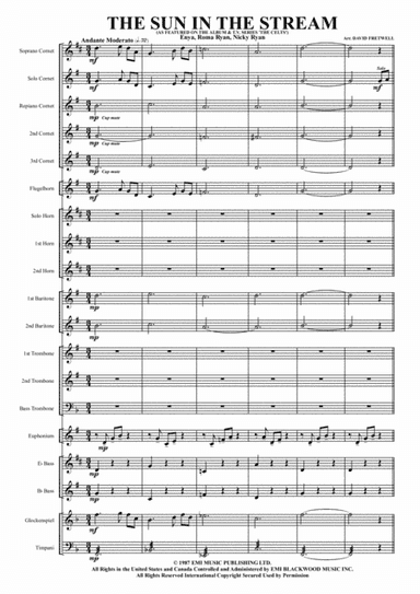 Sun In The Stream (arr. David Fretwell)