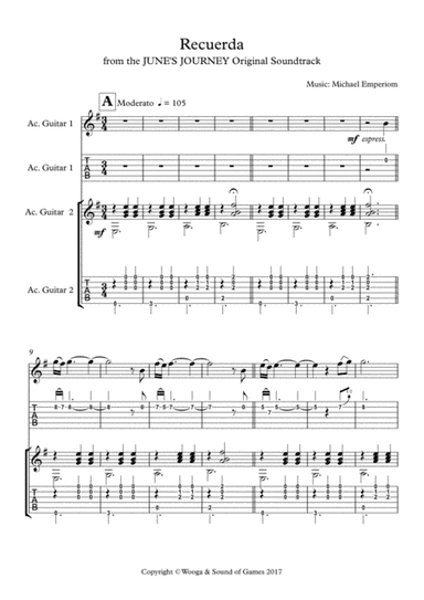 Recuerda (June's Journey Original Soundtrack)