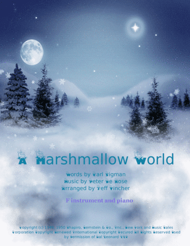 A Marshmallow World (arr. Jeff Tincher)