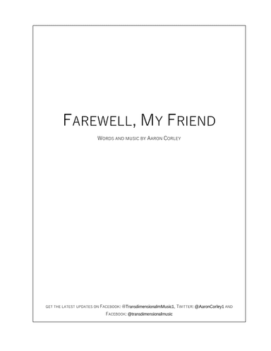 Farewell, My Friend
