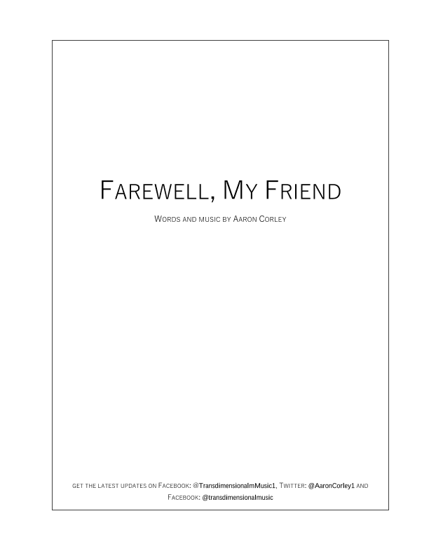 Farewell, My Friend