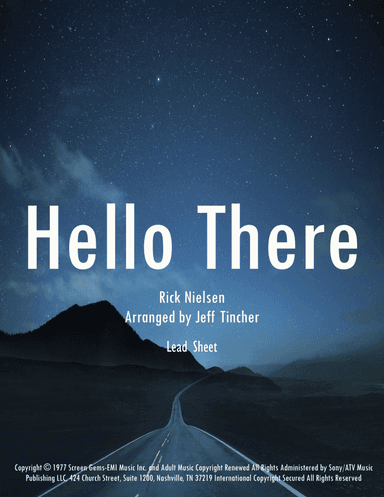 Hello There (arr. Jeff Tincher)