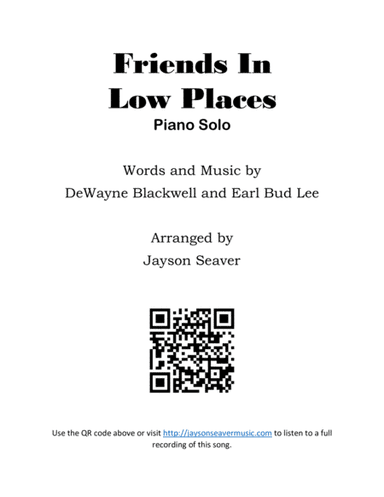 Friends In Low Places (arr. Jayson Seaver)