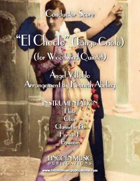 El Choclo (Tango) (for Woodwind Quintet) (arr. Kenneth Abeling)
