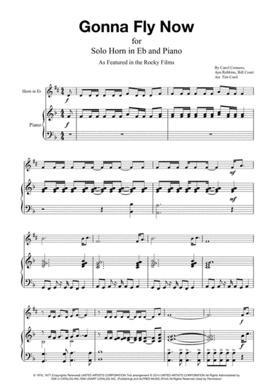 Gonna Fly Now (arr. Tim Curd)