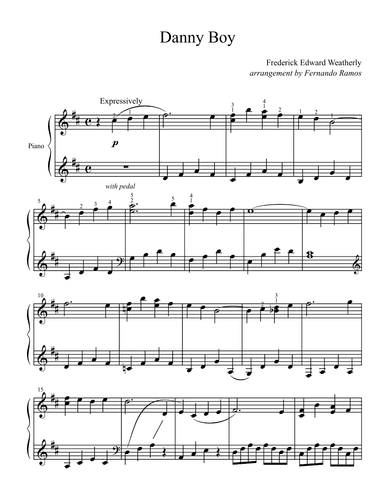 Danny Boy (arr. Fernando Ramos)