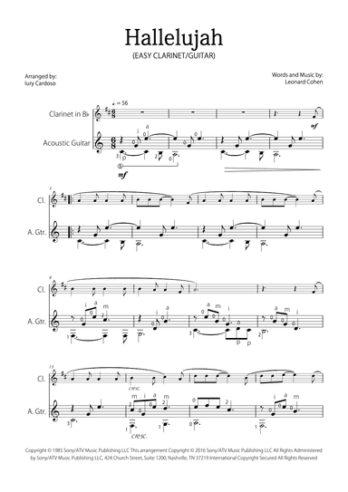 Hallelujah (arr. Iury Cardoso)