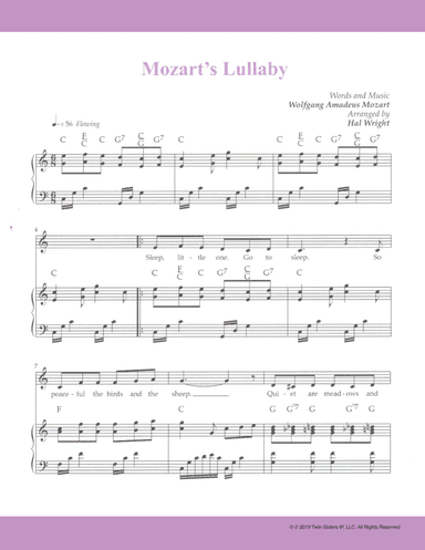 Mozart's Lullaby (arr. Hal Wright)