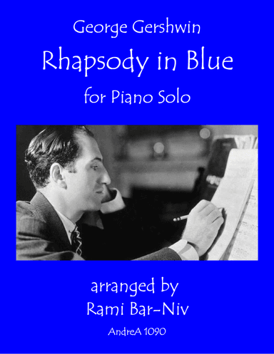 Rhapsody in Blue for Piano Solo (Letter Size Trim) (arr. Rami Bar-Niv)