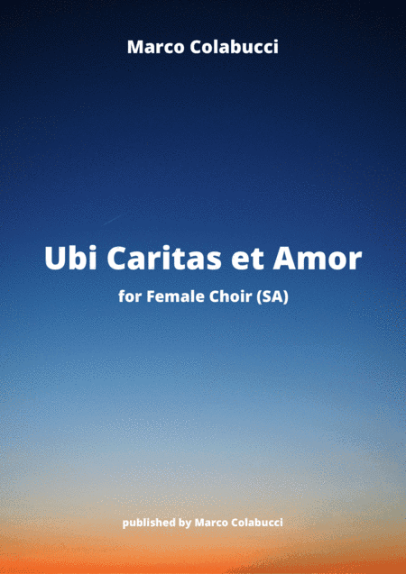 Ubi Caritas et Amor