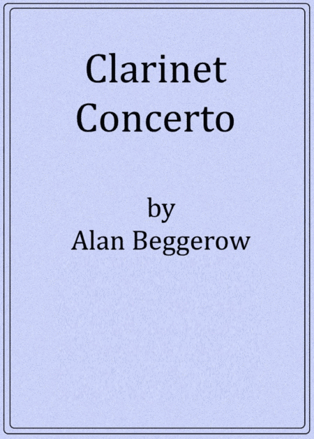 Clarinet concerto (score only)