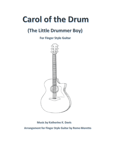 Carol Of The Drum (arr. Remo Moretto)