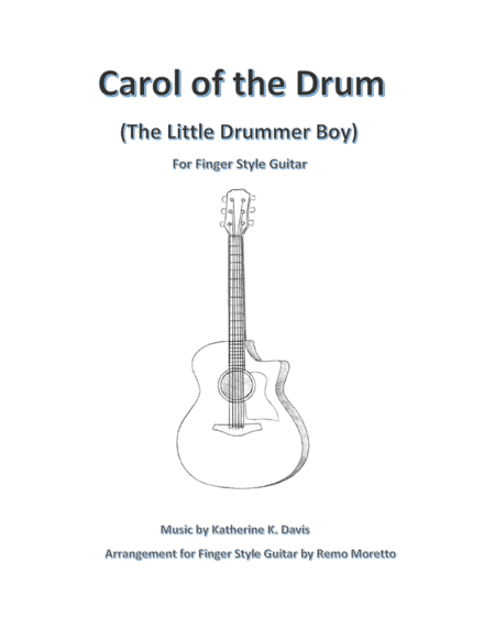 Carol Of The Drum (arr. Remo Moretto)
