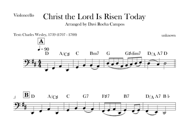 Christ the Lord is Rises today (arr. Davi Rocha Campos)