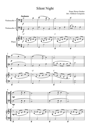 Silent Night (arr. Gildson Cerqueira)