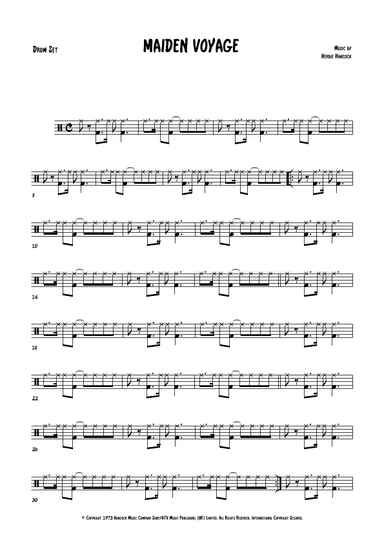 Maiden Voyage (arr. The Sheet Music Library)
