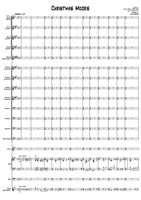 Christmas Modes (arr. Brian Eisenberg)