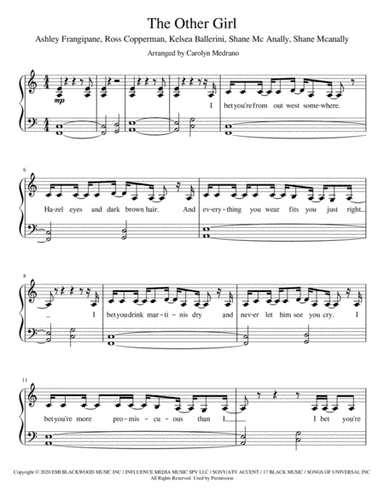 The Other Girl (arr. Carolyn Medrano)