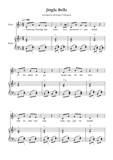Jingle Bells (arr. Henrique F Mangoni)
