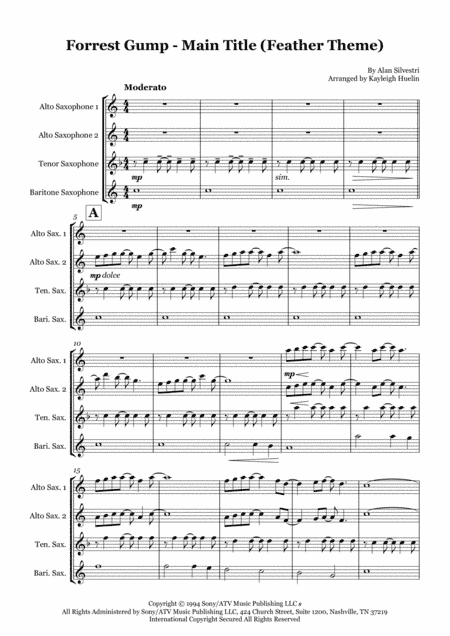 Forrest Gump - Main Title (feather Theme) (arr. Kayleigh Huelin)