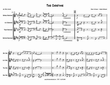 This Christmas (arr. Steve Hoover)