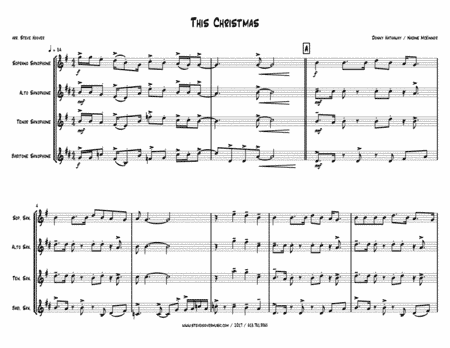 This Christmas (arr. Steve Hoover)