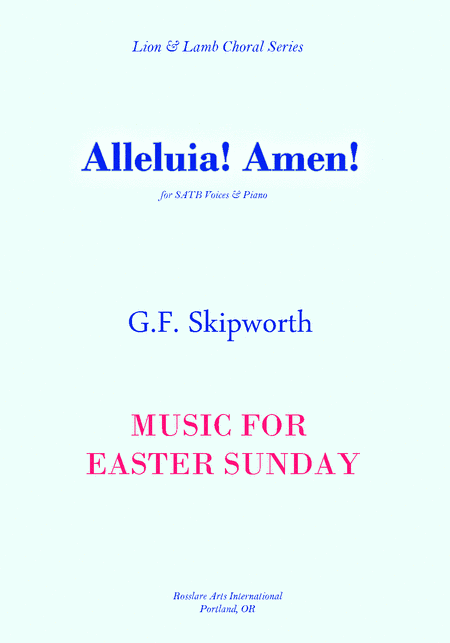 Alleluia! Amen!