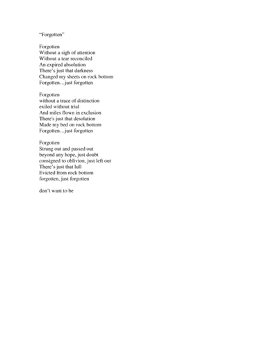 Forgotten