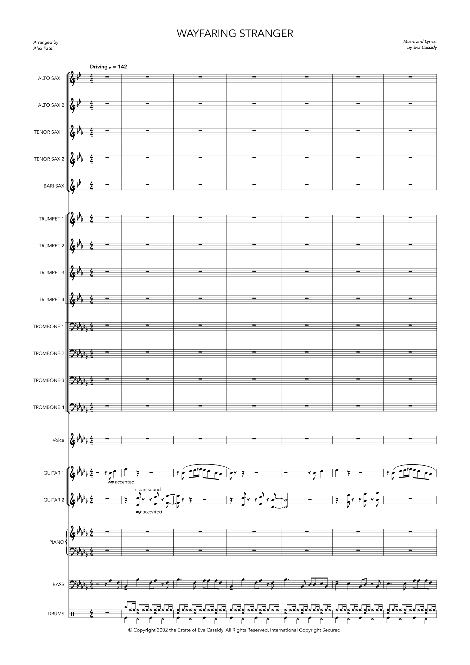Wayfaring Stranger (arr. Alex Patel)