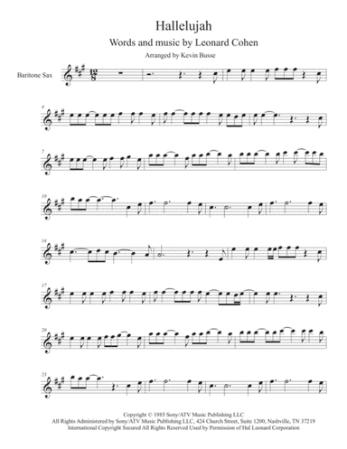 Hallelujah (arr. Kevin Busse)