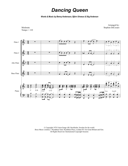 Dancing Queen (arr. Stephen DeCesare)