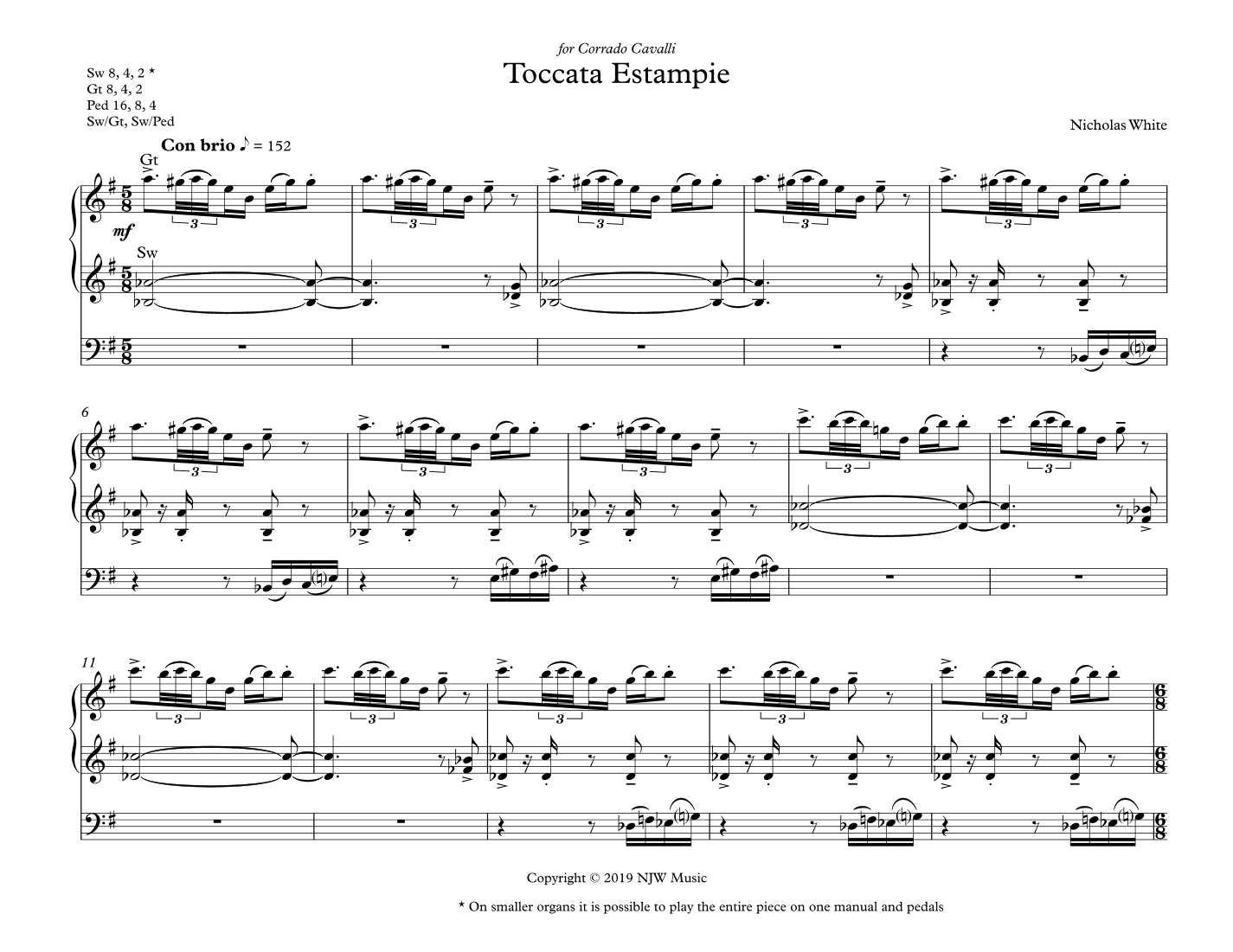 Toccata Estampie