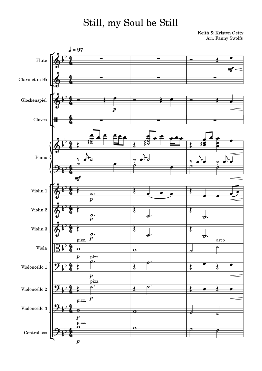 Still, My Soul Be Still (arr. F Swolfs)