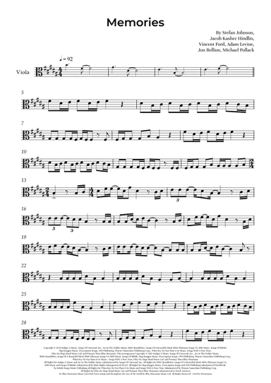 Memories (arr. Alliance Edition)