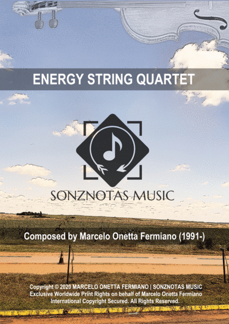 Energy String Quartet - Sheet Music for String Quartet [Score and Parts]