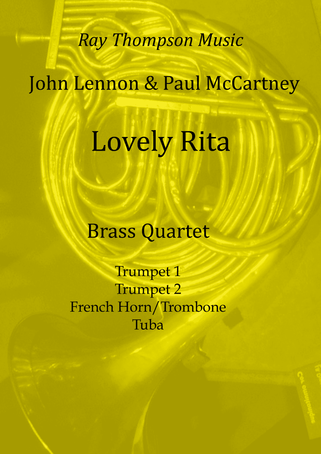 Lovely Rita (arr. Ray Thompson)