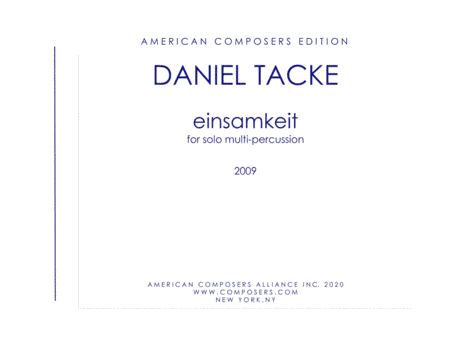 [Tacke] einsamkeit